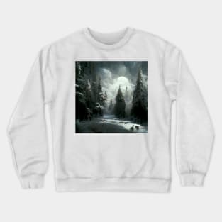 Frozen Forest Crewneck Sweatshirt